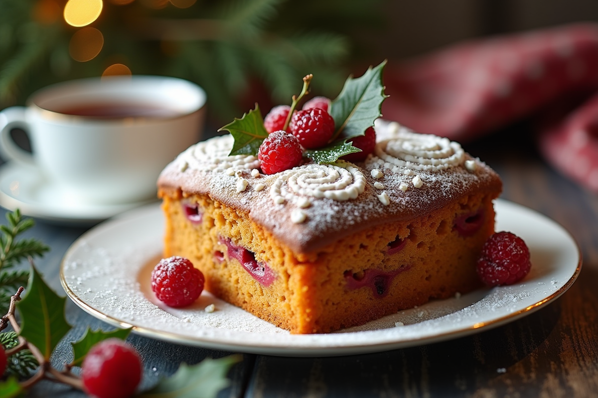 gâteau noël